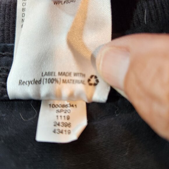 Style & Co Women 22W Black Cargo Capri Pants Bungee Hem Stretch Plus Size - Picture 4 of 9